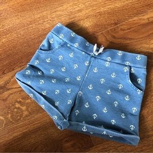 Tommy Bahama stretch cotton anchor print shorts in size S (5-6)